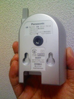 Panasonic BL-C131　ネットワークカメラ　背面